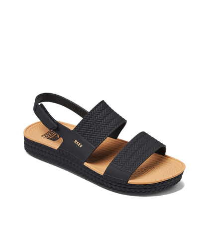 REEF LADIES WATER VISTA SANDAL - BLACK / TAN