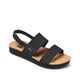 REEF LADIES WATER VISTA SANDAL - BLACK / TAN