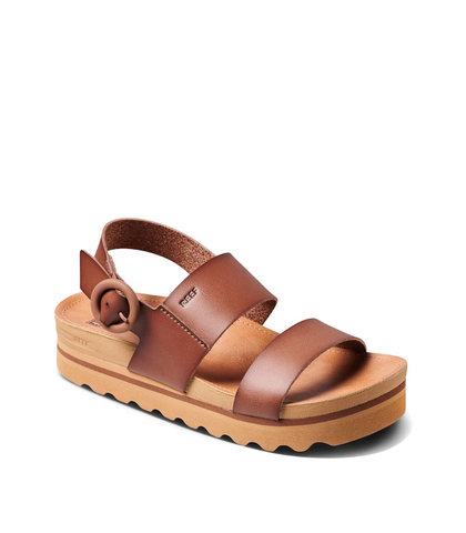 REEF LADIES VISTA HI BUCKLE SANDAL - ESPRESSO