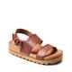 REEF LADIES VISTA HI BUCKLE SANDAL - ESPRESSO