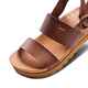 REEF LADIES VISTA HI BUCKLE SANDAL - ESPRESSO