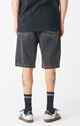 XLARGE BUBBLE 91 BULL DEMIN SHORT - WASHED BLACK