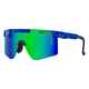 PIT VIPER THE LEONARDO ORIGINAL WIDE - HDPV POLARIZED BLUE / GREEN