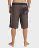 BILLABONG MENS SPEC 73 D BAH PRO BOARDSHORT - DARK BROWN