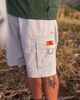 BILLABONG MENS SPEC 73 CARGO SHORT - SILVER