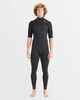 BILLABONG MENS 2MM REVOLUTION NATURAL S/S CHESTZIP STMR - BLACK