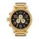 NIXON 51-30 CHRONO SS WATCH - ALL GOLD / BLACK