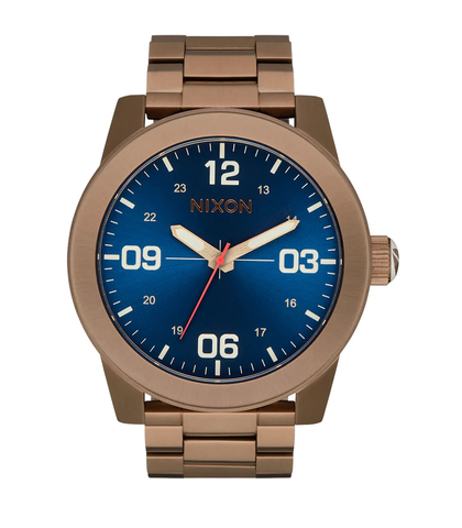 NIXON CORPORAL SS WATCH - DESERT GOLD / ARLES BLUE