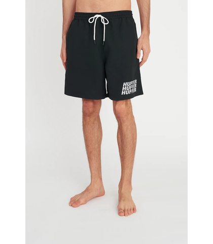 HUFFER MENS STAPLE TRUNK - STACKED - BLACK