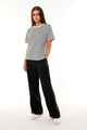 HUFFER LADIES OUI OUI CLASSIC TEE - BLACK / CHALK