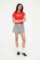 HUFFER LADIES CRUISE SKIPPER SHORT - BLACK / CHALK