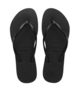 HAVAIANA'S SLIM BASIC JANDAL - BLACK