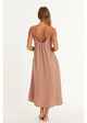 AMUSE SOCIETY TAKING SIDES MIDI DRESS - COCO