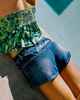 BILLABONG LADIES LEGIT SHORT - DARK DENIM