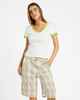BILLABONG LADIES NO DOUBT SHORT - GREEN ASH