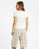 BILLABONG LADIES NO DOUBT SHORT - GREEN ASH