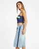 BILLABONG LADIES BILLA RULE DENIM JORT - ATLANTIC DEEP