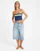 BILLABONG LADIES BILLA RULE DENIM JORT - ATLANTIC DEEP