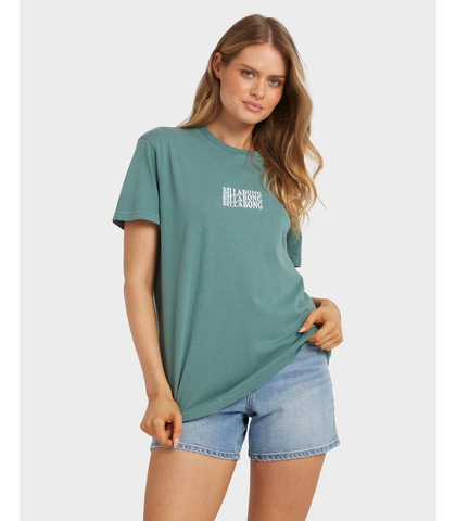 BILLABONG LADIES SURF HIGH TEE - ALPINE