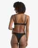 BILLABONG LADIES TANLINES V BRALETTE BIKINI TOP - BLACK