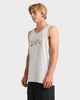 QUIKSILVER MENS IMPARED II TANK - GREY VIOLET