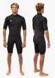 VISSLA MENS 2MM 7 SEAS GBS CHESTZIP SPRINGSUIT - BLACK