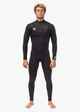 VISSLA MENS 3/2 7 SEAS COMP CHEST ZIP STEAMER - BLACK 2