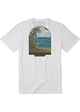 VISSLA MENS COVE SWELL S/S TEE - WHITE
