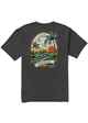 VISSLA MENS CAPTAIN PERMIUM ORGANIC POCKET TEE - PHANTOM