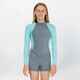 O'NEILL GIRLS 2MM BAHIA MID L/S SPRINGSUIT - TIDEPOOL