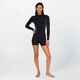 O'NEILL LADIES 2MM BAHIA BOYLEG L/S SPRINGSUIT - JUNGLE SURF