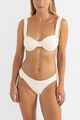 RHYTHM LADIESLEILANI SOFT SIDE HOLIDAY BIKINI PANT - VINTAGE WHITE