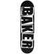BAKER DECK - BRAND LOGO - BLACK / WHITE 8.4