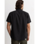 RHYTHM MENS CLASSIC LINEN S/S DRESS SHIRT - VINTAGE BLACK