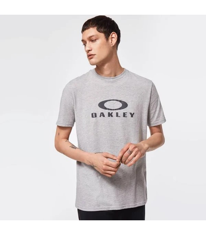 OAKLEY MENS O BARK 2.0 NEW ATHLETIC S/S TEE - GREY