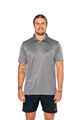 OAKLEY MENS NEW GALAXY S/S POLO - GRANITE HEATHER