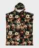ROXY LADIES STAY MAGICAL PRINTED HOODED TOWEL - TROPICAL FEELS