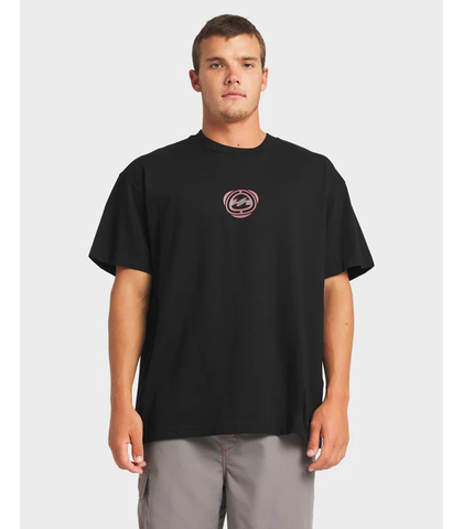 BILLABONG MENS SPEC STAPLE S/S TEE - BLACK