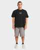 BILLABONG MENS SPEC STAPLE S/S TEE - BLACK