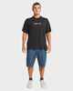 BILLABONG MENS SPEC ICONIC S/S TEE - WASHED BLACK