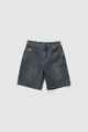 XLARGE BAGGY 91 BULL DENIM SHORT - FADED BLACK