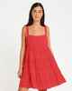 VOLCOM LADIES VIPER MINI DRESS - RED