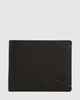 BILLABONG MENS ROCKAWAY 2 IN 1 LEATHER WALLET - BLACK