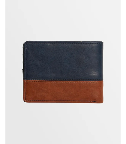 BILLABONG DIMENSION WALLET - NAVY / TAN