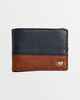 BILLABONG DIMENSION WALLET - NAVY / TAN