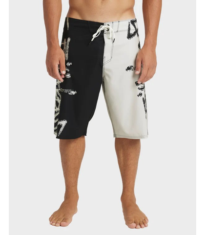 BILLABONG MENS INVERTED PRO BOARDSHORT - WASHED BLACK
