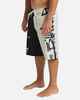 BILLABONG MENS INVERTED PRO BOARDSHORT - WASHED BLACK