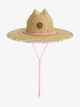 ROXY GIRLS PINA TO MY COLADA PRINTED STRAW HAT - SHADE FLIPPER