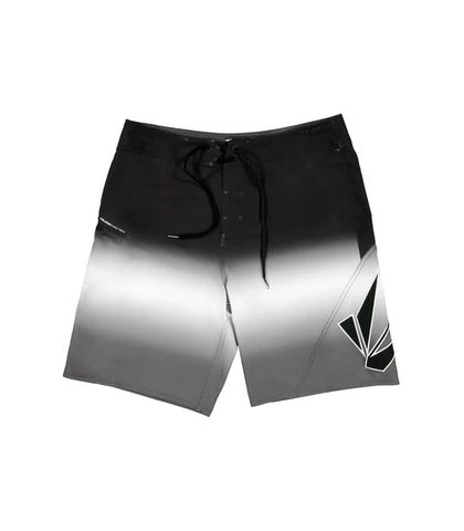 VOLCOM BOYS VEE BEE BOARDSHORT - BLACK / GREY