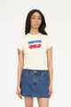 HUFFER LADIES 97 DENIM MINI SKIRT - RODEO BLUE